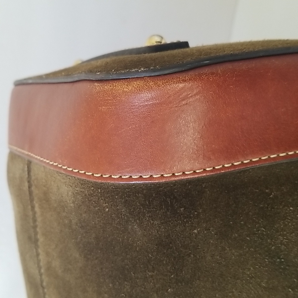 DOONEY &Bourke Suede Drawstring Bag. SOLD OUT !!! - Picture 14 of 16